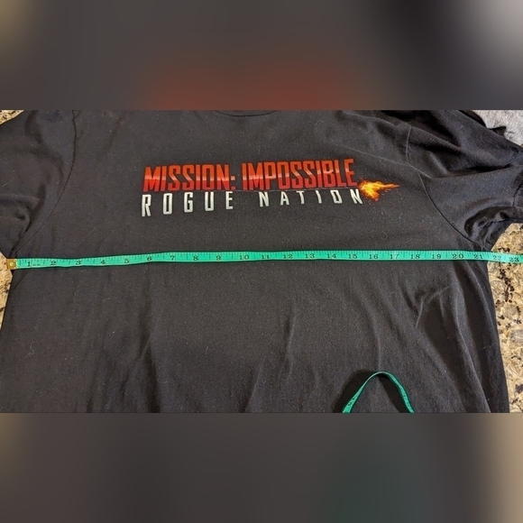 5/$25 Official Promo Mission Impossible Rogue Nation Size XL - Picture 2 of 5